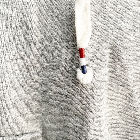 J. crew Garment Dyed Gray Hoodie - Picture 3 of 7